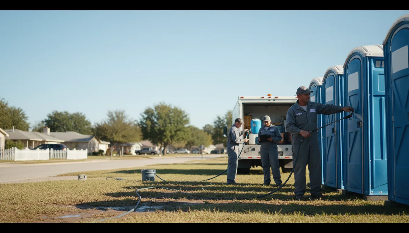 Long-Term Portable Toilet Rental in Colfax, WI near me